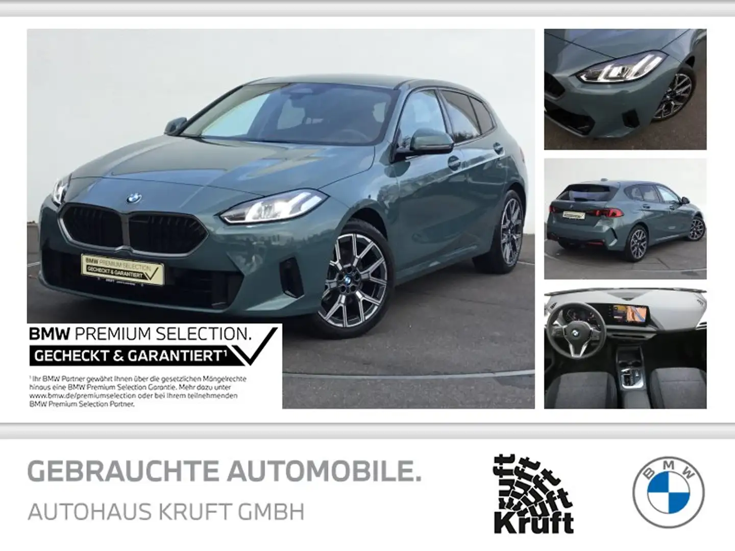 BMW 120 M SPORT+AUTOM+NAVI+LM18+DAB Grün - 1