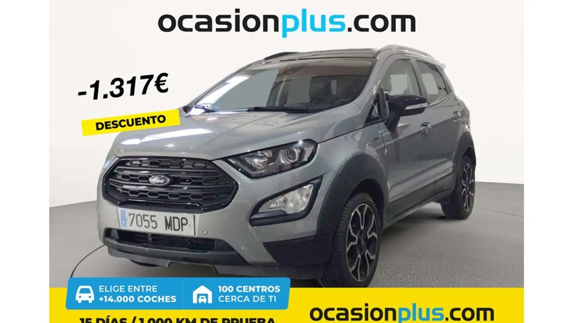Ford EcoSport 1.0 EcoBoost Active 125 Zilver - 1