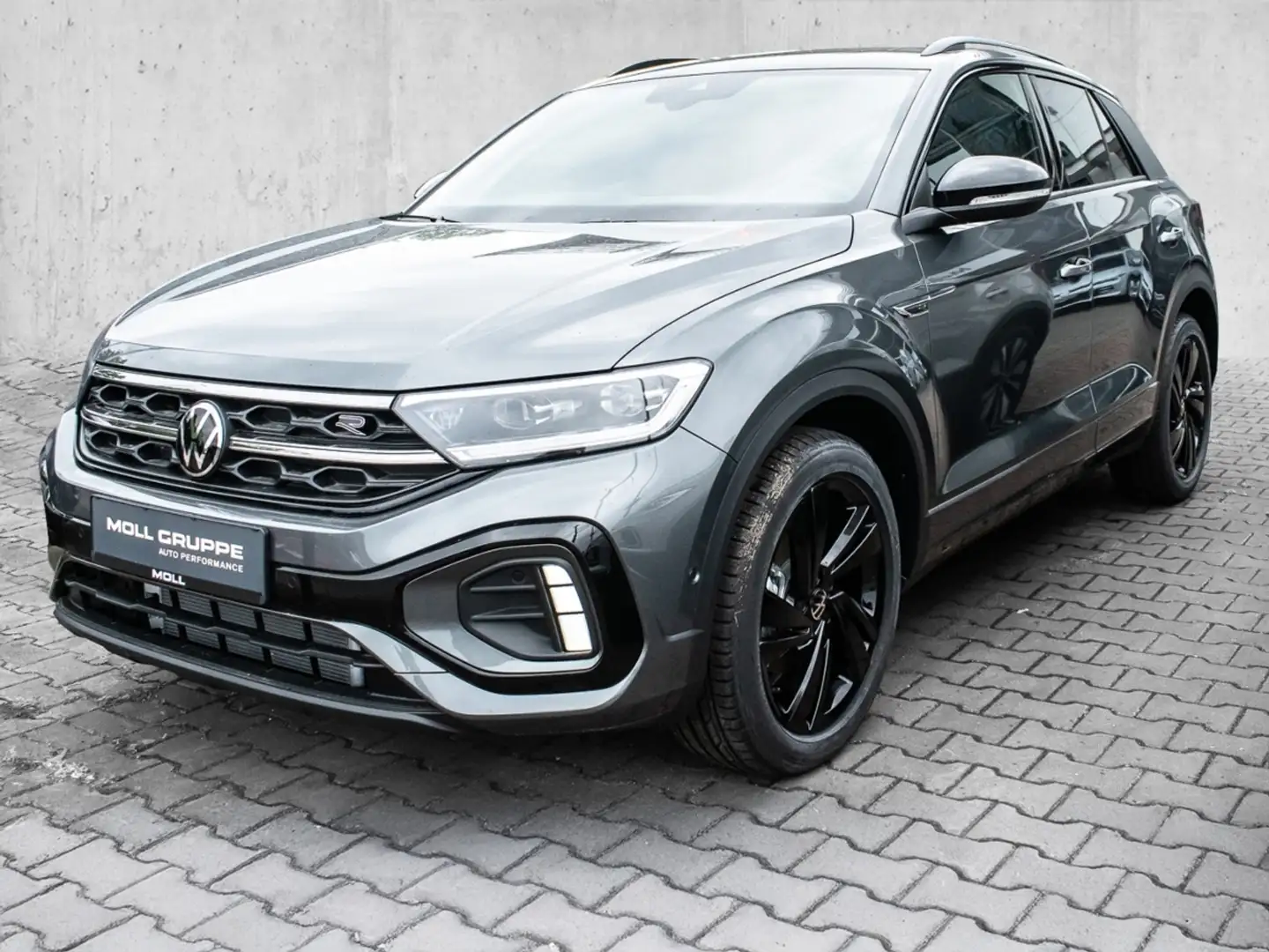 Volkswagen T-Roc R-Line 1.5 l TSI OPF DSG NAVI LED ACC KAM Gris - 2