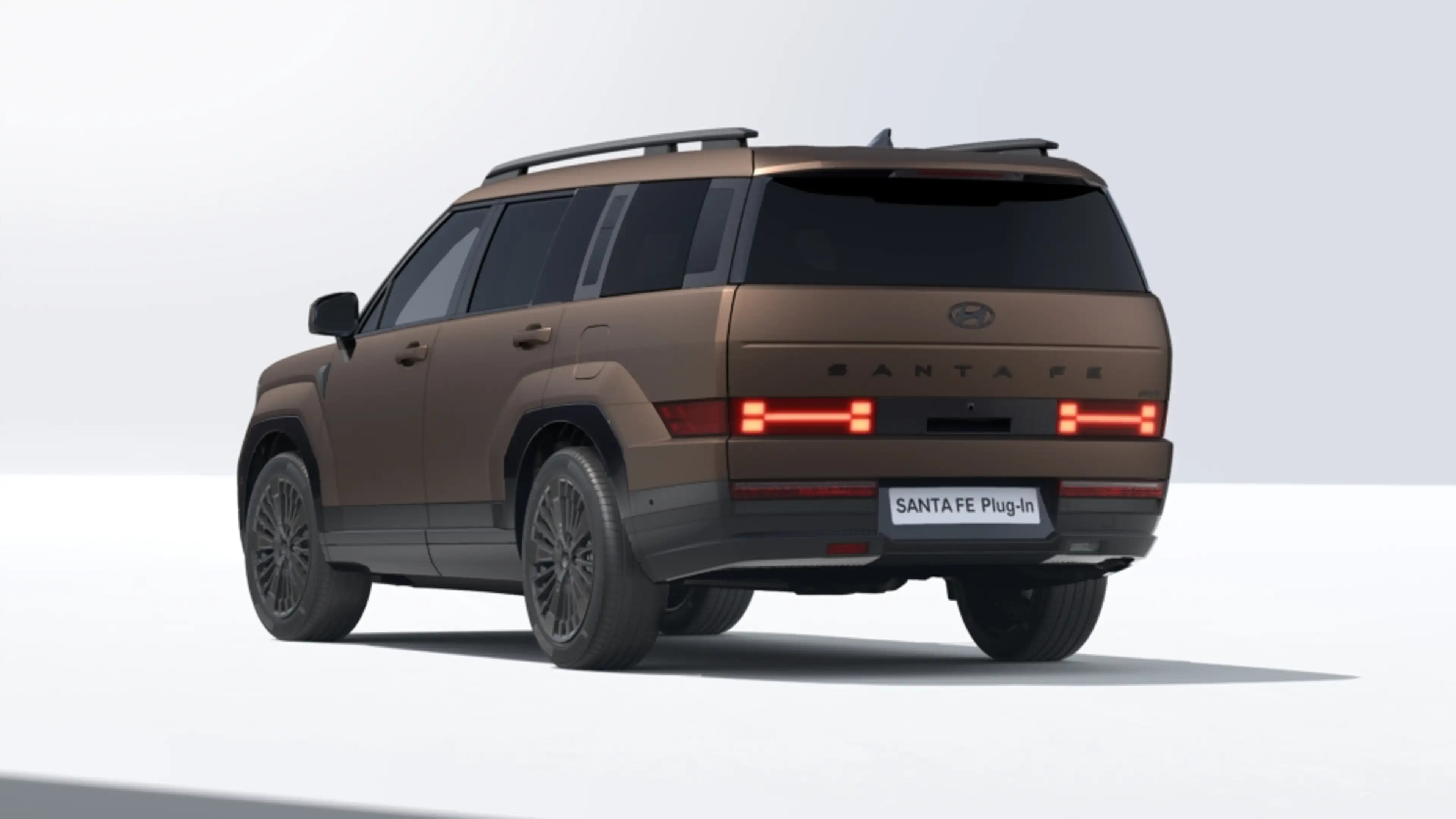 Hyundai SANTA FE 1.6 T-GDI PHEV Black Line - PHEV (Earthy Brass Mat — photo 2