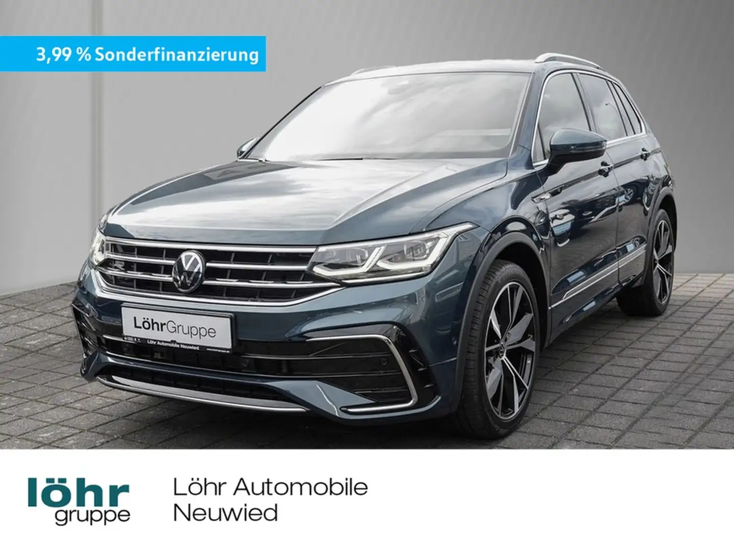 Volkswagen Tiguan 2.0 TSI 4Mo. DSG R-Line /MatrixLED/AHK Blau - 1