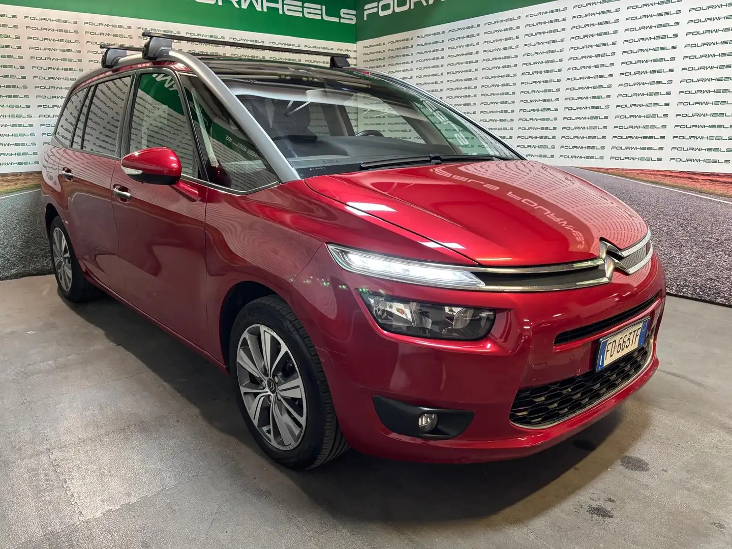 Citroen Grand C4 Picasso C4 Grand Picasso II 2013 1.6 bluehdi Exclusive s Rosso - 2