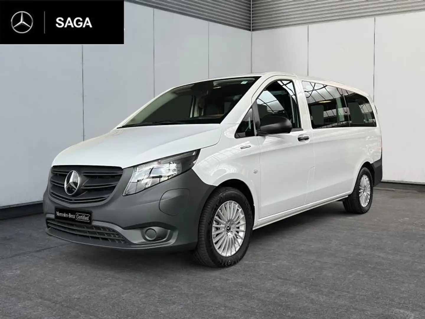 Mercedes-Benz Vito eVito Fourgon vitré 100Kwh Wit - 1