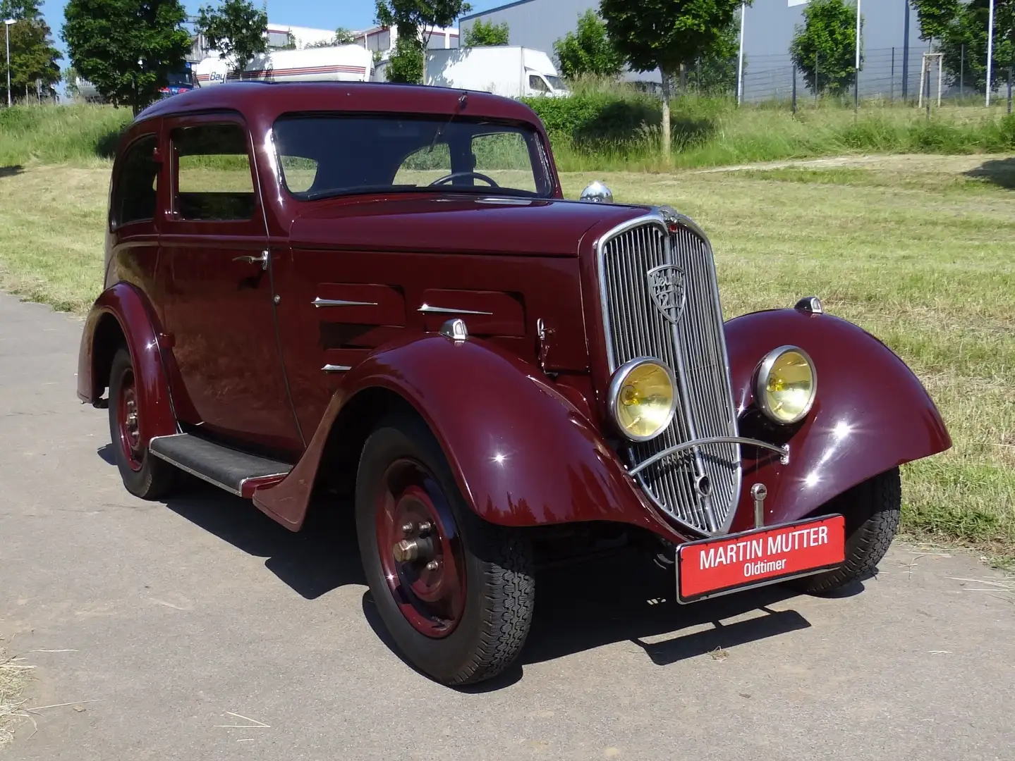 Peugeot 201 D Rood - 2