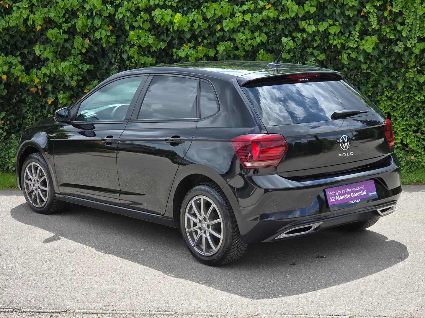 Volkswagen Polo 1,0 // R-LINE OPTIK // NAVI // ERSTBESITZ // LED / Schwarz - 2