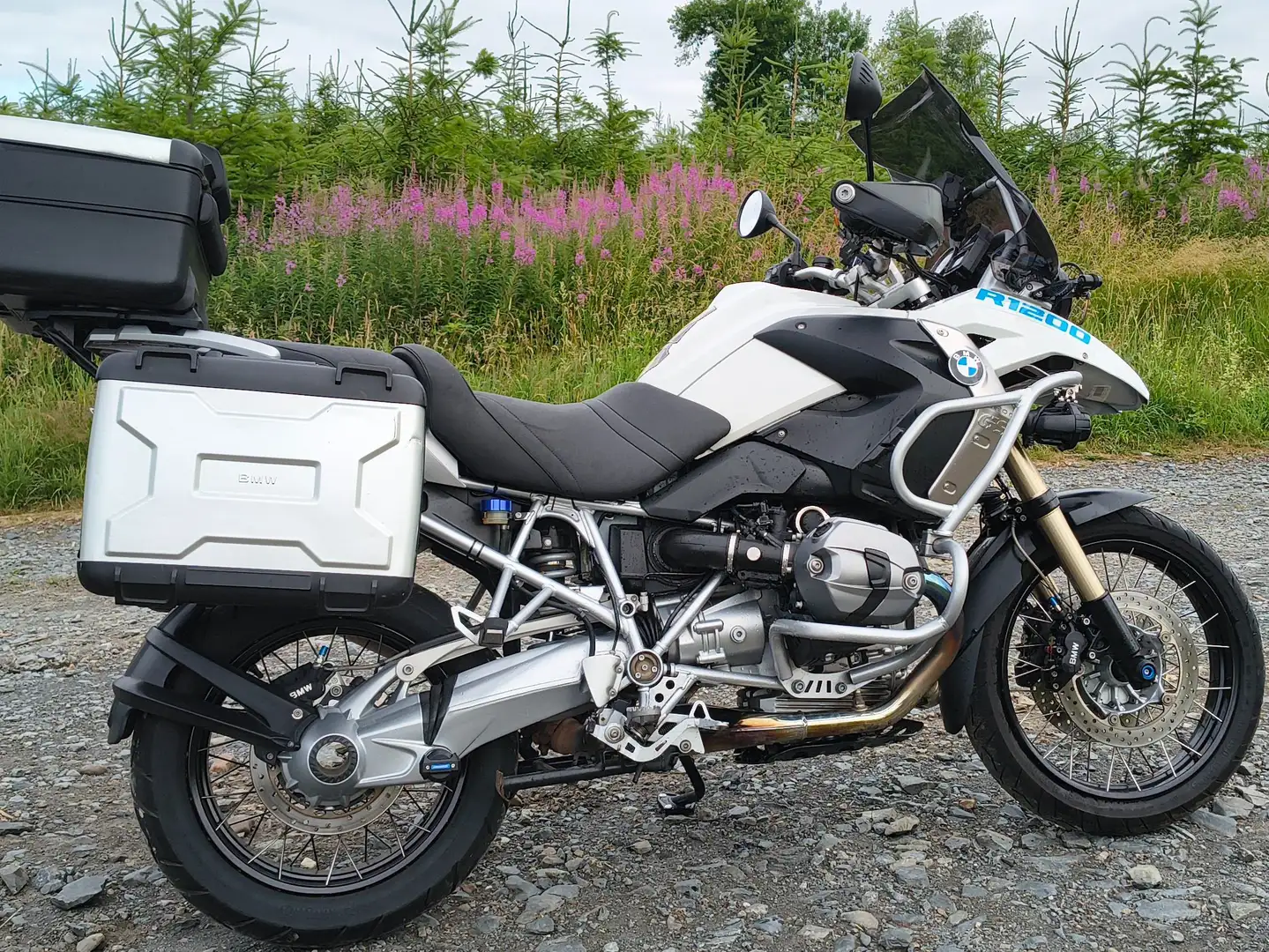 BMW R 1200 GS Blanc - 1