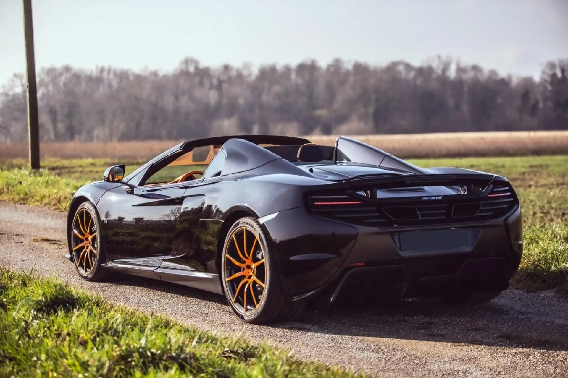 맥라렌 650S 650 Sport Spider 2015 블랙 사진 4