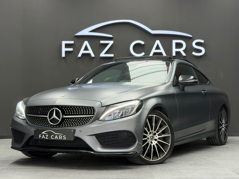 Mercedes-Benz C 250 d Coupe * PACK AMG + CAMERA + TOIT PANO + GARANTIE *