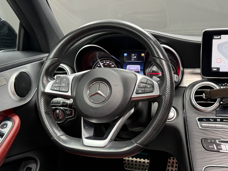 Mercedes-Benz C 250 d Coupe * PACK AMG + CAMERA + TOIT PANO + GARANTIE * — photo 12