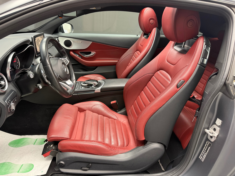 Mercedes-Benz C 250 d Coupe * PACK AMG + CAMERA + TOIT PANO + GARANTIE * — photo 8