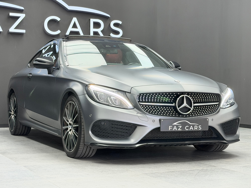 Mercedes-Benz C 250 d Coupe * PACK AMG + CAMERA + TOIT PANO + GARANTIE * — photo 4