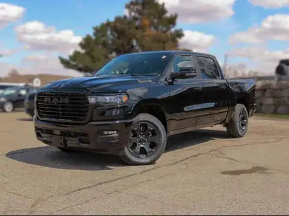 Black 2026 RAM 1500 Pickup Truck  Automatic