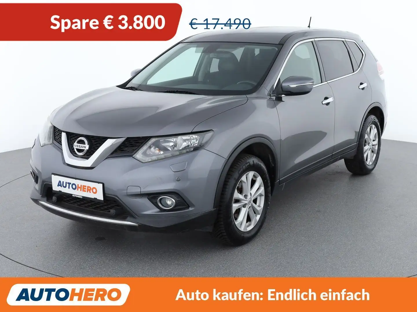 Nissan X-Trail 1.6 dCi Acenta *TEMPO*PDC*BT*2-ZONEN*SHZ* Grau - 1