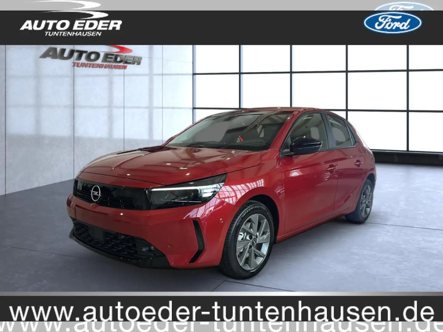 Opel Corsa Edition Bluetooth LED Klima Einparkhilfe Rückfahrk Rot - 1