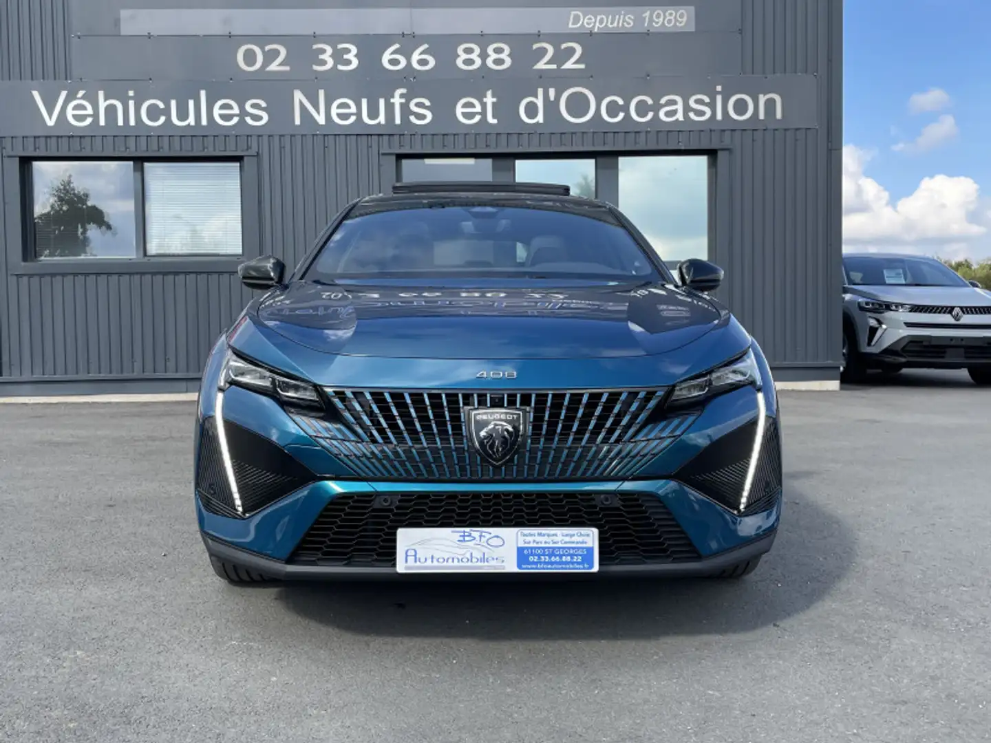 Peugeot 408 1.2 PURETECH 130CH S\u0026S GT EAT8 Blau - 2