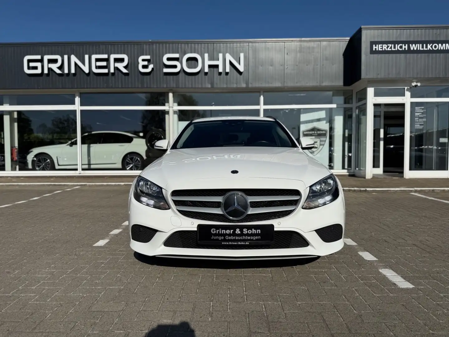 Mercedes-Benz C 220 d T-Modell,AHK,Distronic,T-Win,R-Kam,3,49% Bianco - 2