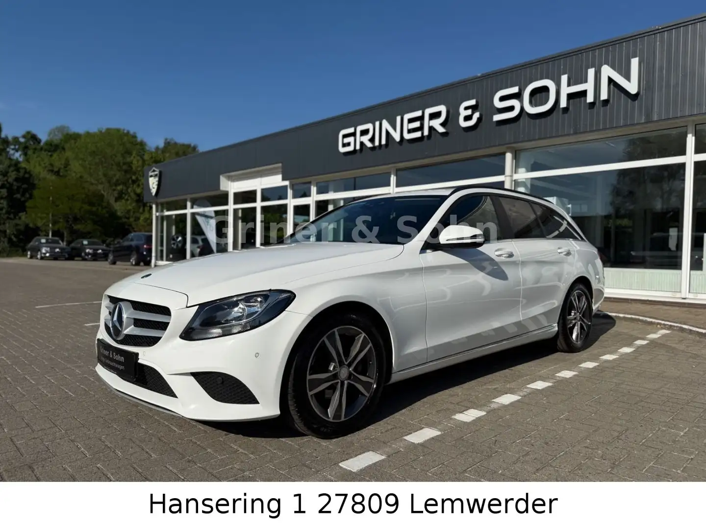 Mercedes-Benz C 220 d T-Modell,AHK,Distronic,T-Win,R-Kam,3,49% Bianco - 1