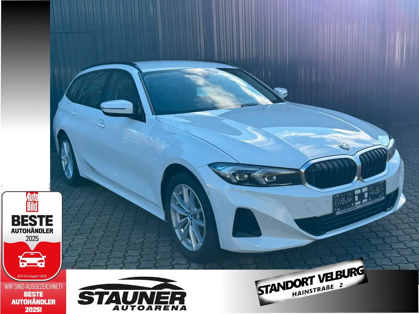 BMW 318 i Aut. Touring Facelift /Kamera/Sitzheiz/LED Weiß - 1