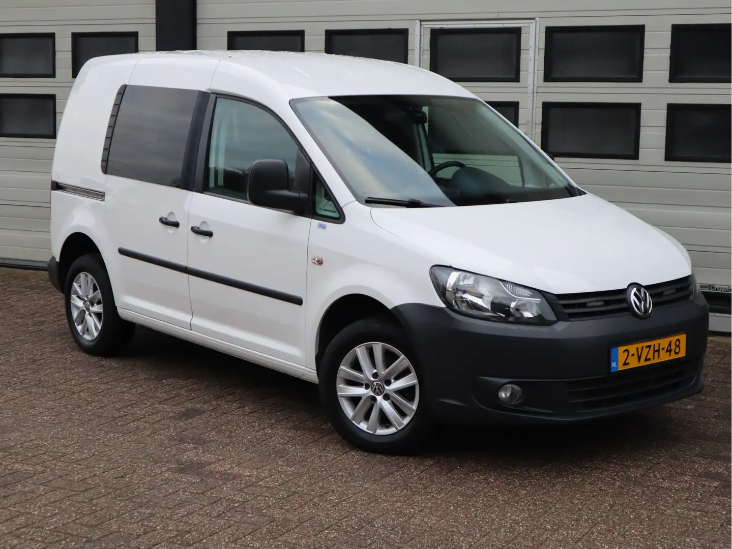 Volkswagen Caddy 1.6 TDI 75pk - Navi - Cruise - Trekhaak Weiß - 2