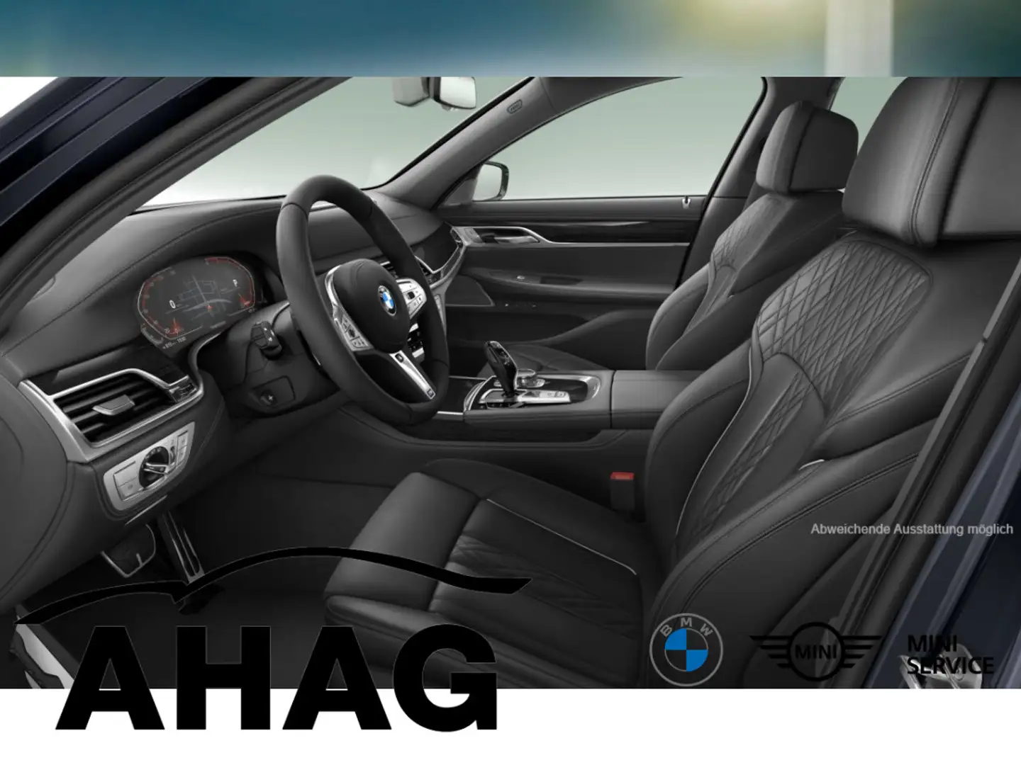 BMW 730 d xDrive M Sportpaket Innovationsp. Standhzg. Schwarz - 1