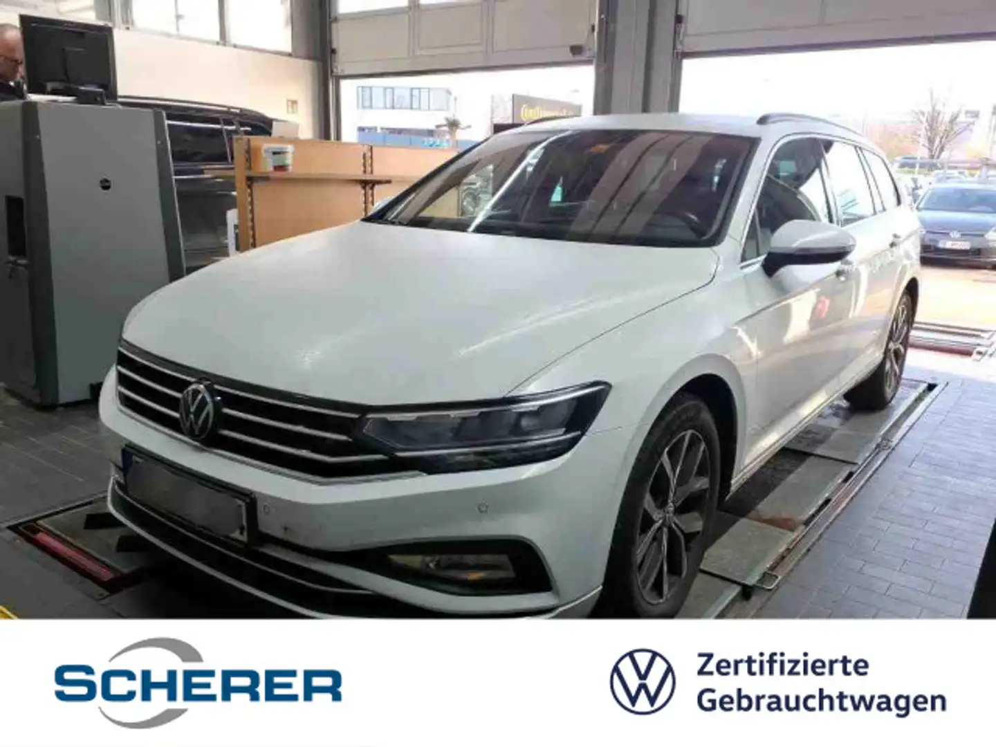 Volkswagen Passat Variant Business 2.0 TDI, DSG, 147kW, NAV Weiß - 1