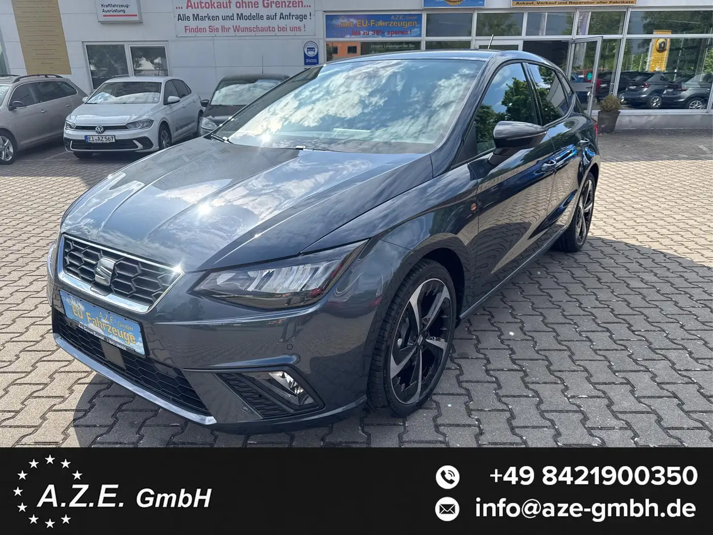 SEAT Ibiza 1.0 TSI DSG "FR" *KAMERA*LED*ACC*APP*SH*5J. GAR... Grijs - 1