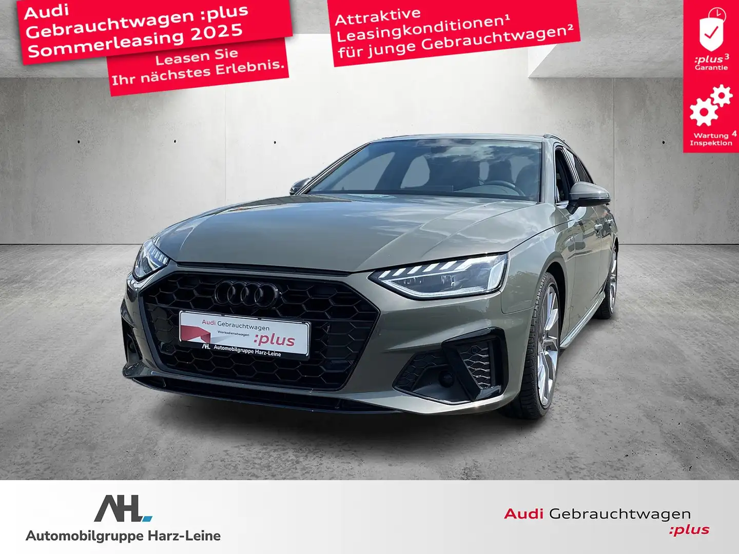 Audi A4 Avant S line 30 TDI Pano, AHK Grau - 1