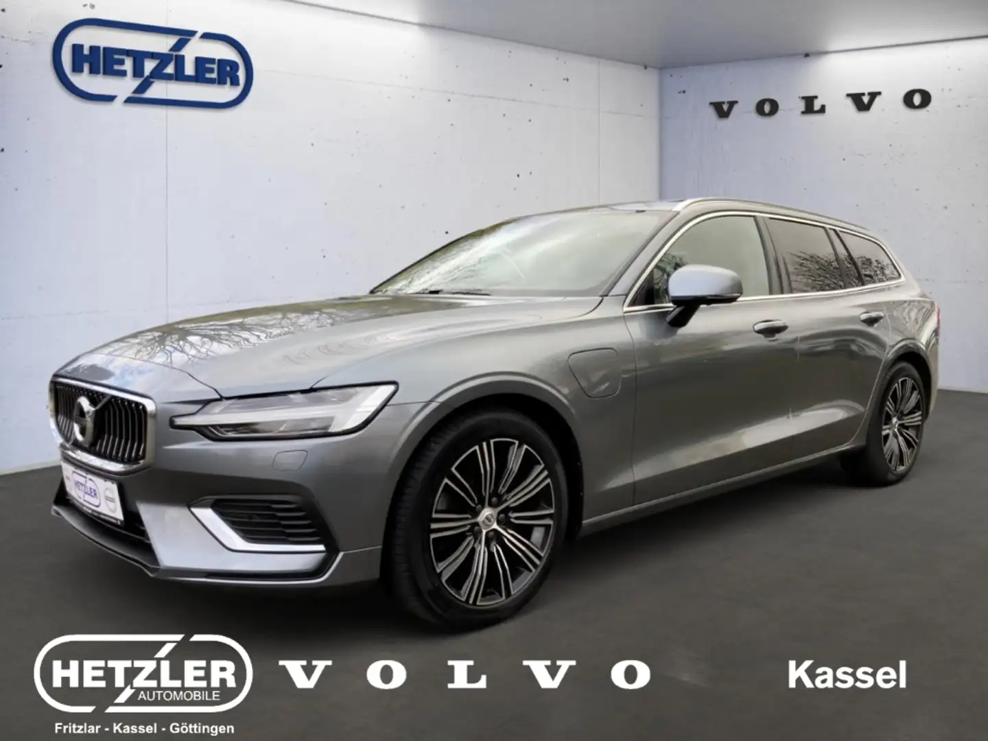 Volvo V60 Kombi Inscription Recharge Plug-In Hybrid AWD T8 T Grau - 1