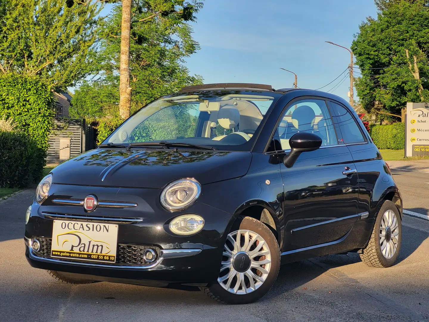 Fiat 500C 0.9 T TwinAir Pop Star Noir - 1