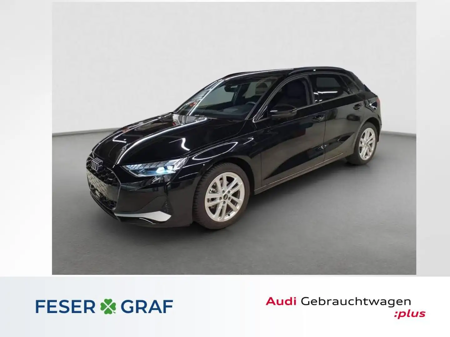 Audi A3 Advanced Schwarz - 1
