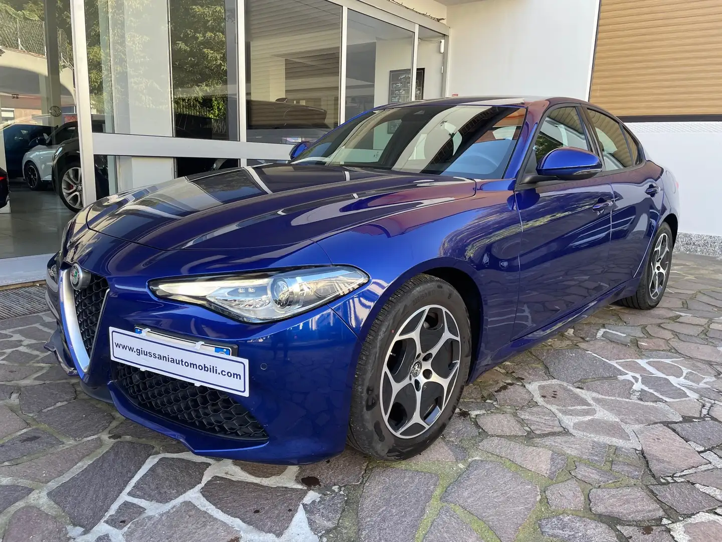 Alfa Romeo Giulia 2.2 t Super Business 160cv auto UNICO PROPRIETARIO Blu/Azzurro - 1