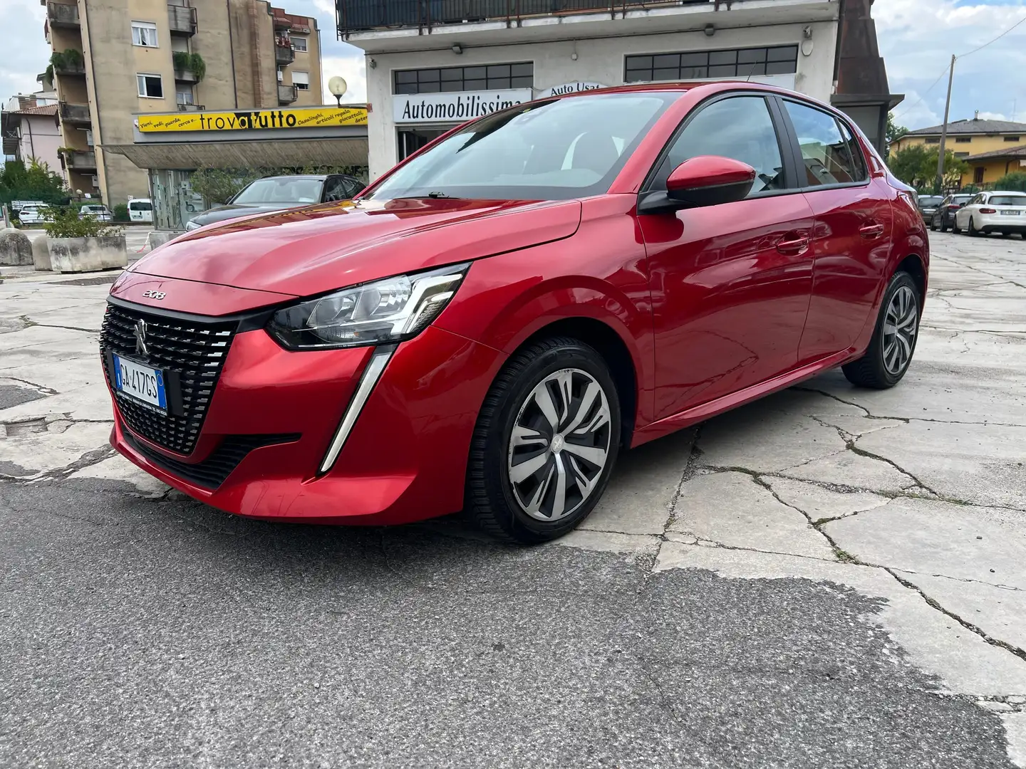 Peugeot 208 208 1.5 bluehdi Active s Rojo - 1