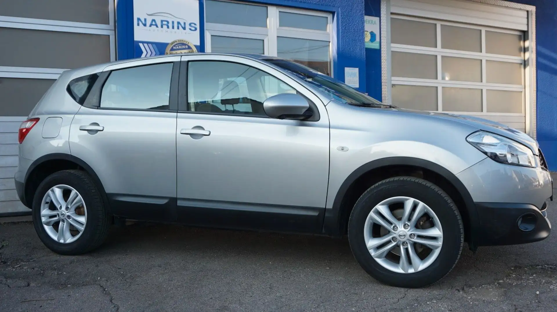 Nissan Qashqai Acenta Standheizung Kamera Klima AHK Silber - 2