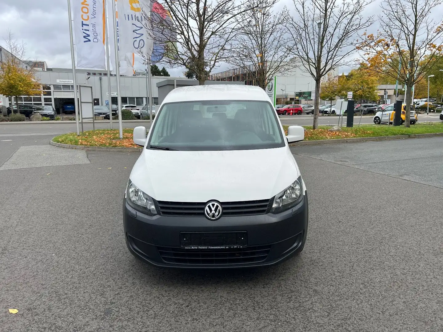 Volkswagen Caddy 2.0 CNG Erdgas*Klima*SzHz*Led.Lenk*PDC*1Hd Weiß - 2