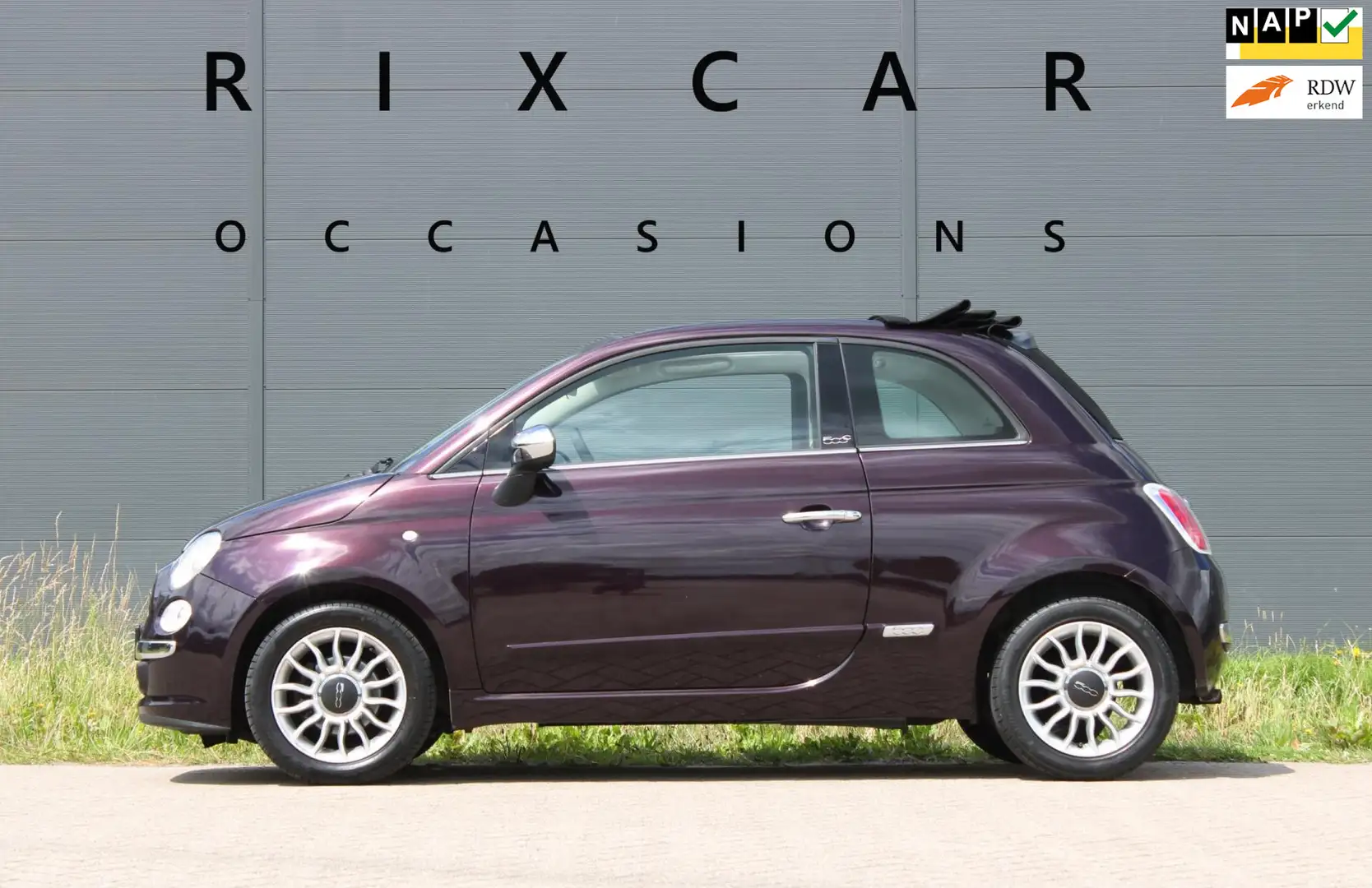 Fiat 500C 0.9 TwinAir Lounge !!NIEUWBINNEN!! Lilla - 1