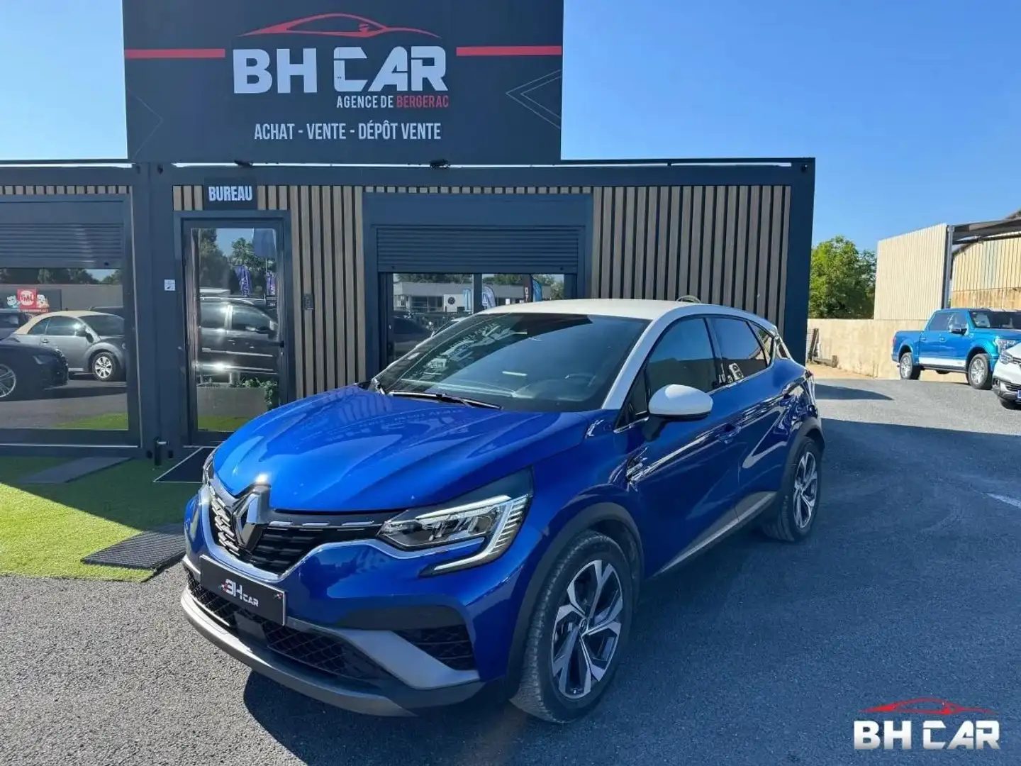 Renault Captur 1.6 E-TECH 145H 90 HYBRID RS LINE BVA Bleu - 1
