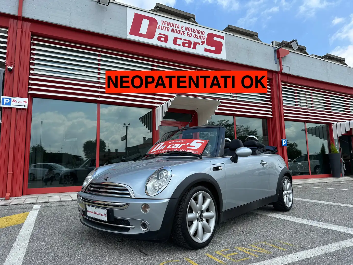 MINI Cooper Cabrio 1.6, TENUTA IN MODO MANIACALE! NEOPATENTATI OK! Ezüst - 2