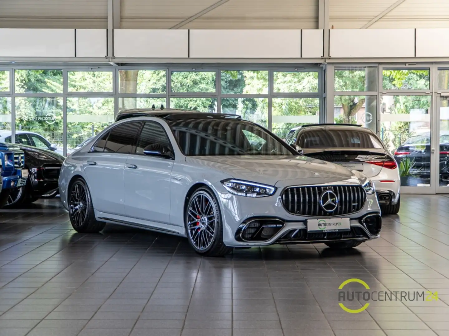 Mercedes-Benz S 63 AMG Edt1 E-Perform Lang Carbon Chauffeur Exklusiv Gris - 1