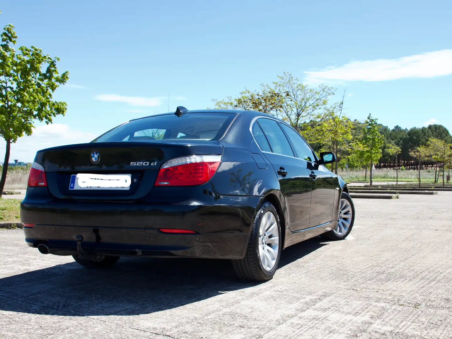 BMW 520 520d Automatico Negro - 2