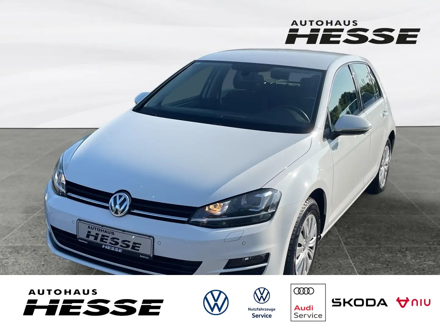 Volkswagen Golf VII 1.4 TSI Comfortline PDC BI-Xenon Weiß - 1