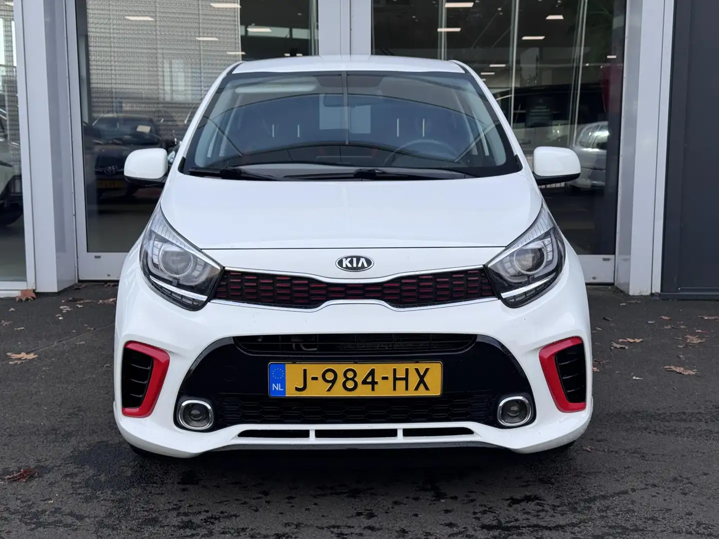 Kia Picanto 1.0 MPi GT-Line Edition Navigatie | Lederen interi Blanc - 2