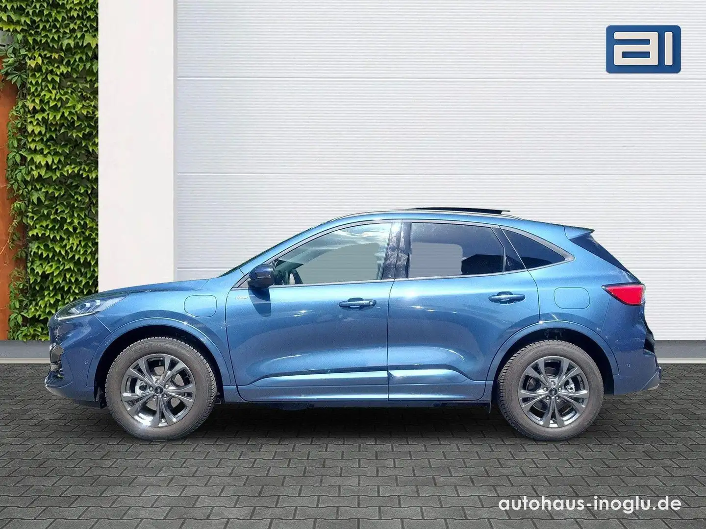 Ford Kuga 2.5 PHEV*ST-Line*Pano*HuD*RKam*LED*Navi*Shz Blau - 2