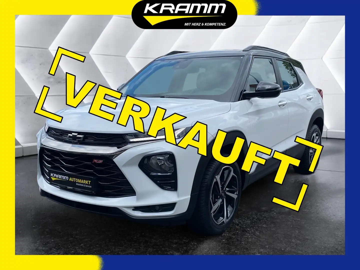 Chevrolet Trailblazer RS 1.3 T Allrad+Kamera+Bose Sound Белый - 1