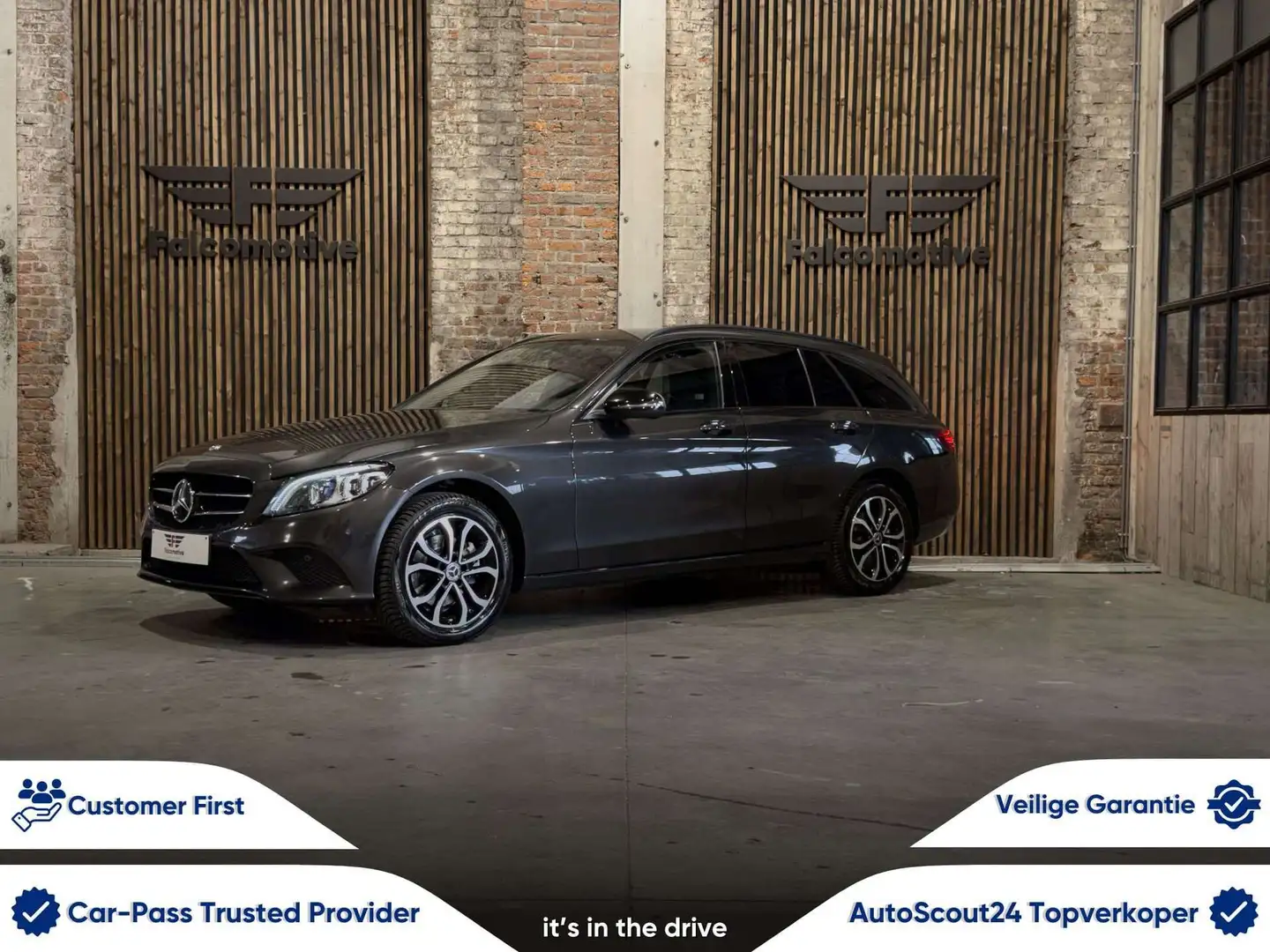 Mercedes-Benz C 220 dA*AUT*4-MATIC*AVANTGARDE*DYNAMIC-LED*WIFI* Noir - 1