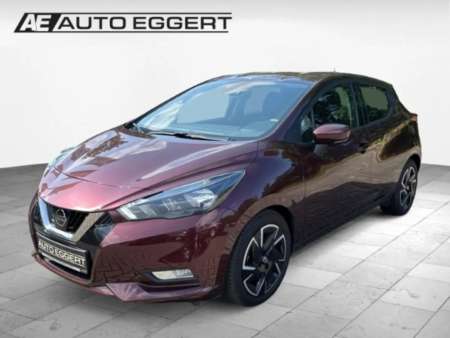Nissan Micra N-Way Navi Klimaautom DAB SHZ Spurhalteass. Fernli Rot - 1