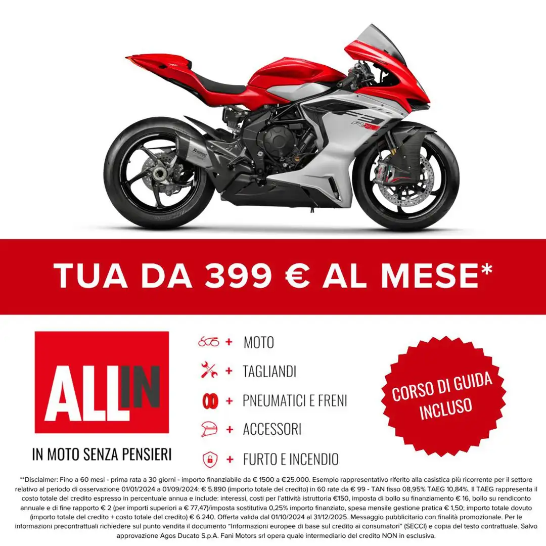 MV Agusta F3 OTTANTESIMO Rosso - 2
