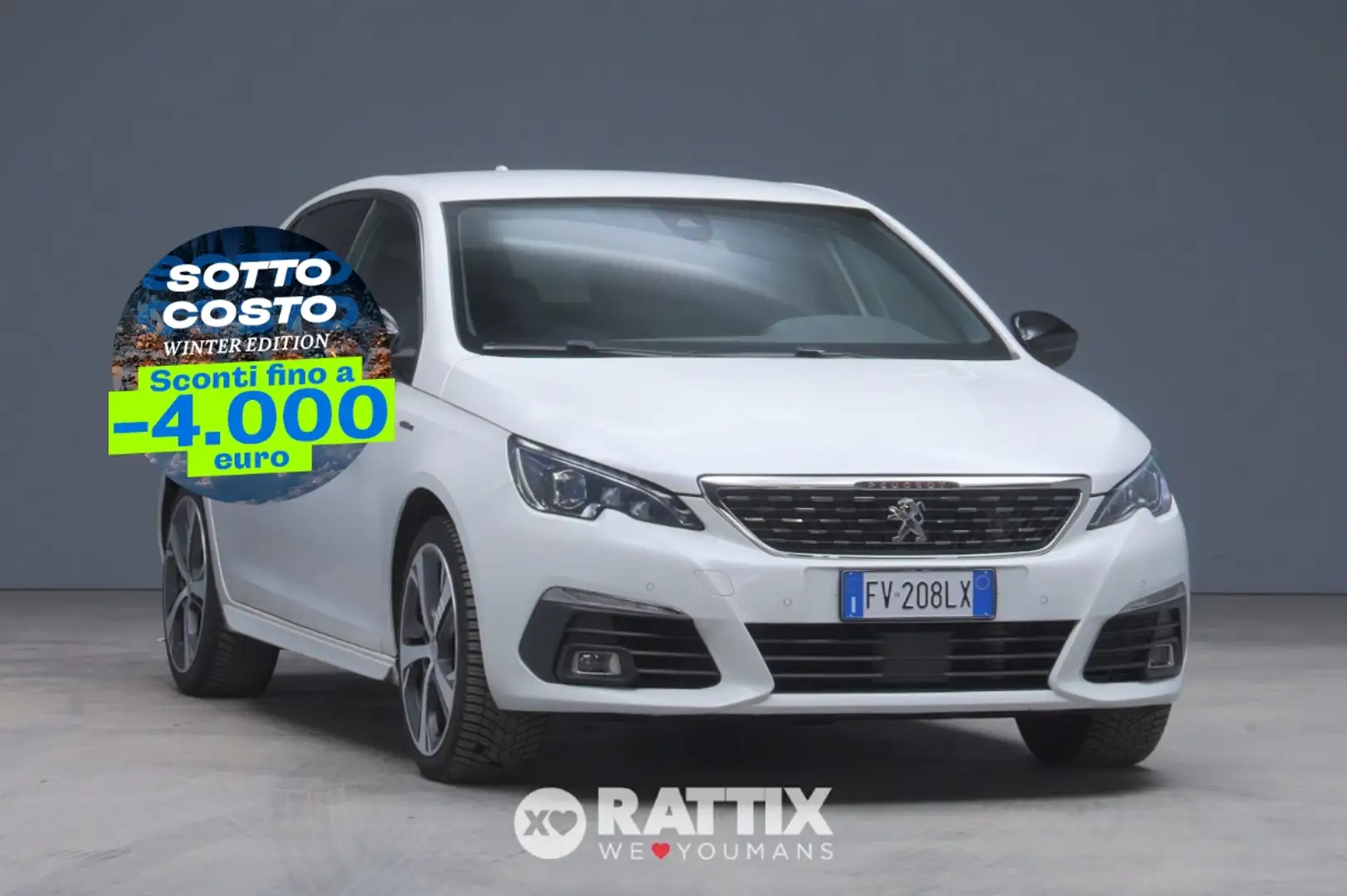 Peugeot 308 1.2 PureTech 130CV GT Line EAT8 Bianco - 1
