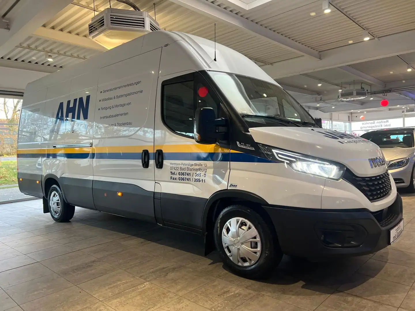 Iveco Daily 35s16 Hi-Matic Maxi XXL Hoch+Lang*L5-H3* Blanc - 2