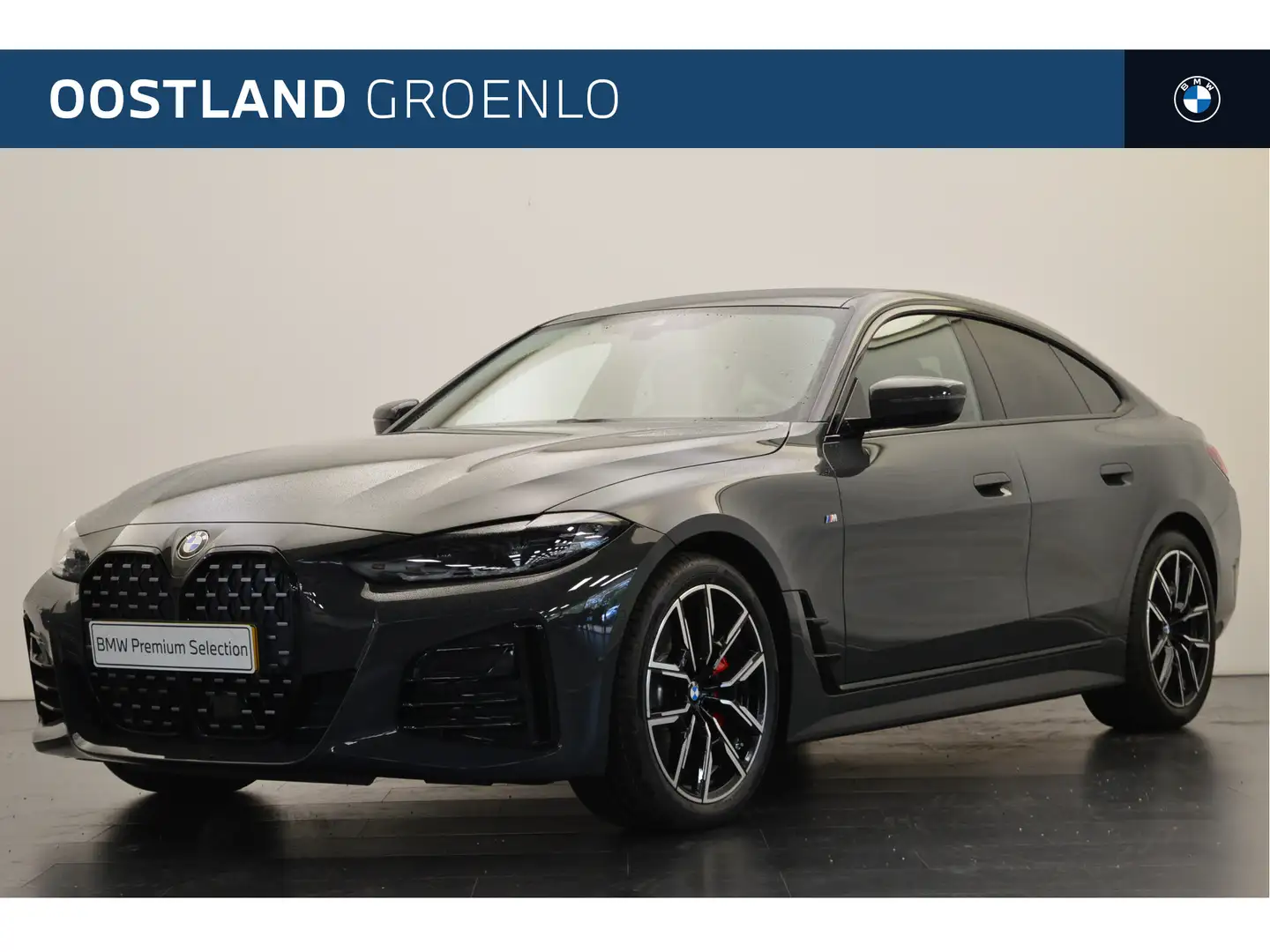 BMW 420 4 Serie Gran Coupé 420i High Executive M Sport Aut Grijs - 1