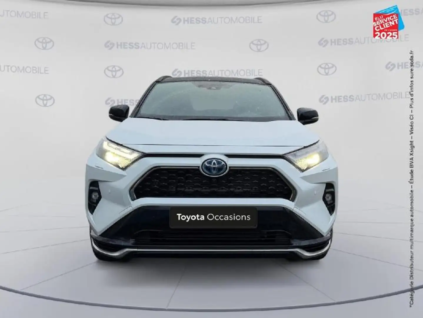 Toyota RAV 4 2.5 Hybride Rechargeable 306ch Collection AWD-i MY25 Blanc - 2